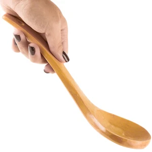 5 Pack - 8 inches Wooden Stirring Spoon - Easy Grip, Wooden Stirring Spoon - Picture 1 of 4