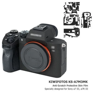 Anti-Scratch 3M Camera Skin Protector Film Cover fr Sony A7III A7RIII A7M3 A7RM3 - Picture 1 of 12