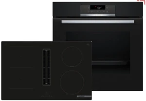 Bosch HBD271FB8 Backofenset HBA171BB3 Backofen EEK:A+ PVS811B16E Kochfeldabzug B - Bild 1 von 16