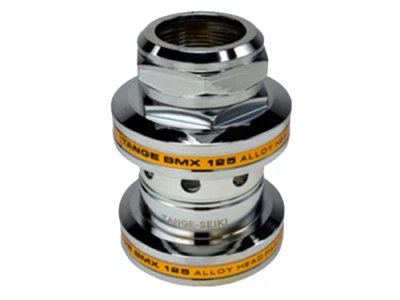 TANGE MX-125 Headsets Chrome1 inch threaded, Old School BMX size 32.7x26.4 Gold - Image 1 of 4