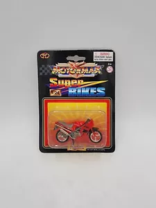 Motor Max - SUPER BIKES - 1/24 - Diecast & Plastic - KAWASAKI NINJA - RED - NOS! - Picture 1 of 9