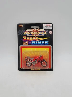 Motor Max - SUPER BIKES - 1/24 - Diecast & Plastic - KAWASAKI NINJA - RED - NOS! - Image 1 of 4