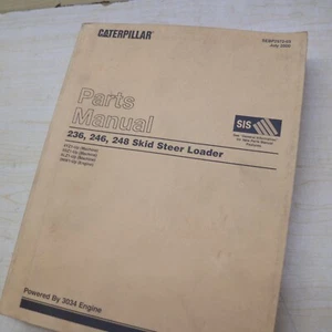 CAT Caterpillar 236 246 248 Skid steer Loader Parts Manual Book catalog list 4YZ - Picture 1 of 6