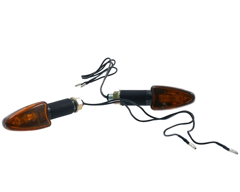 Blinker Mini Motorrad, ARROW, Carbonlook, langer Arm, Paar, Quad, Roller - Bild 1 von 1