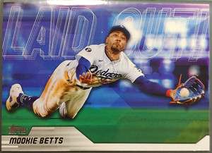 2023 Topps Update Series Laid Out - Mookie Betts - Los Angeles Dodgers