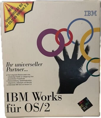 IBM Works Für OS / 2 - Deutsch - Noch Verschweißt  - Sealed - Diskette - Bild 1 von 2