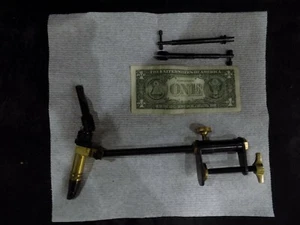 HOCHWERTIGER Messing Master Fliegen/Haken Bindeschraubstock mit 2 zusätzlichen Backen - FF102 USA - Bild 1 von 9