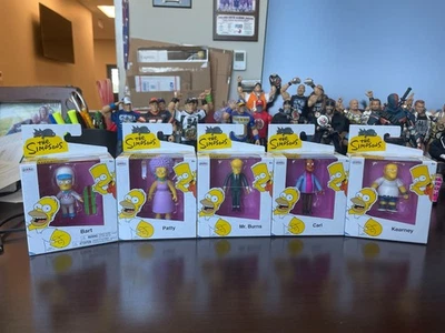 The Simpsons Jakks Pacific 2.5-inch Figure Wave 5 Complete Set of 5 - Image 1 of 4