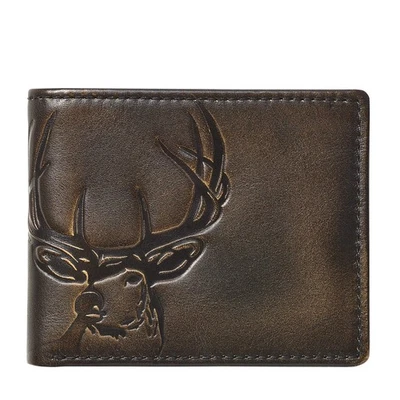 House of Jack Co. Deer Bifold Wallet for Men and Outdoorsmen with Two ID Wind... - Image 1 of 4