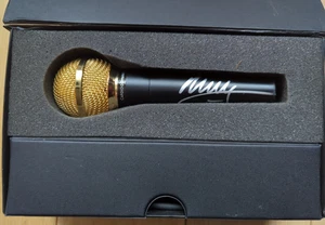Neil Young Signed VMW ADM-803 Uni Directional Dynamic Gold Microphone -Good Used - Picture 1 of 11