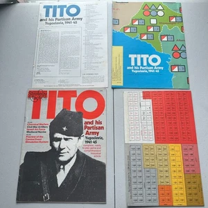 Strategy & Tactics #81 - TITO And His Partisan Army - SPI- Unpunched Game - 1980 - Picture 1 of 1