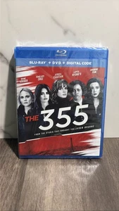 The 355 Blu-ray + DVD + Digital 2022 Jessica Chastain Penelope Cruz - Picture 1 of 1