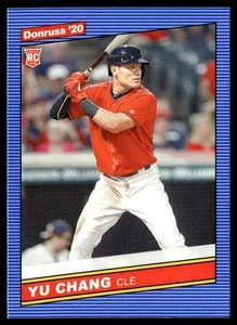 2020 Donruss Retro 1986 Yu Chang Cleveland Indians #259 - Picture 1 of 2