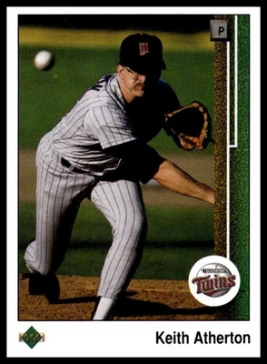 1989 Upper Deck #599 Keith Atherton - Image 1 of 2
