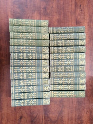 Set of 24 WASHINGTON IRVING'S WORKS Knickerbocker Edition Foto 1 de 4