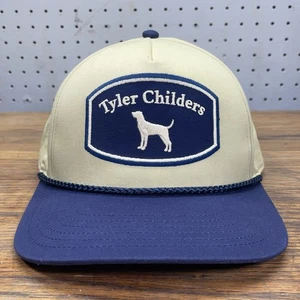 Tyler Childers Hound Dog Tour Snapback Seil Mütze marineblau/creme Baseballkappe - Bild 1 von 12