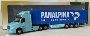 OXFORD CARARAMA GLOBETROTTER VOLVO NH12 ARTICULATED LORRY 1:50 PANALPINA 565 - Picture 1 of 9