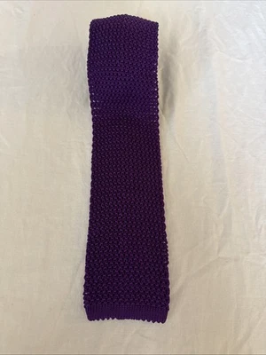 Paul Stuart 100% Silk Tie Purple - Image 1 of 3