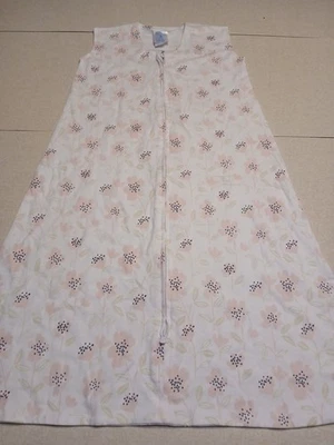 Saco de dormir de algodón para bebé Halo talla grande 12-18 meses flores rosas Foto 1 de 4