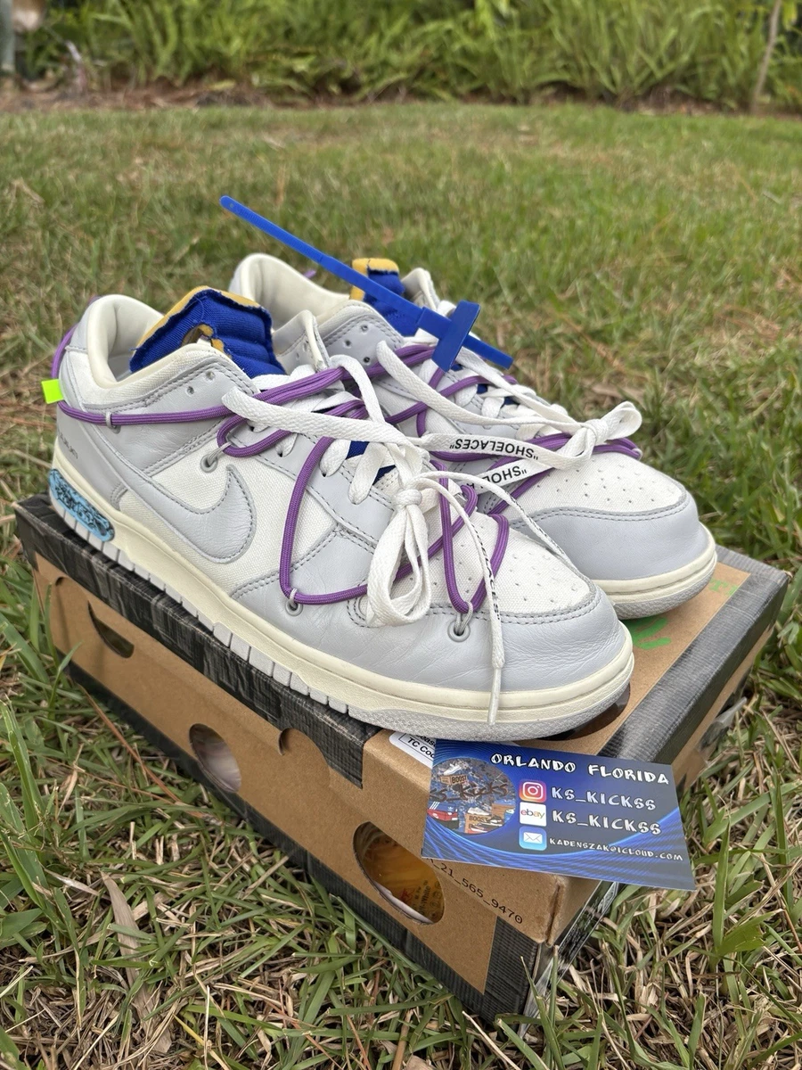 Nike Off-White x Dunk Low Lot 48 of 50 for Sale | Authenticity