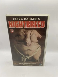 NIGHTBREED CLIVE BARKER VHS VIDEO Big Box Ex Rental, Rare (1992) PAL - Picture 1 of 7