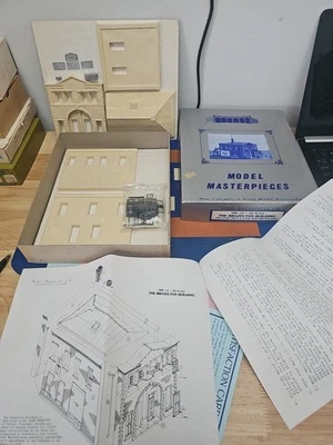 HO Scale Model Masterpieces The Brazelton Building Kit #137 Super Rare . - Image 1 of 4