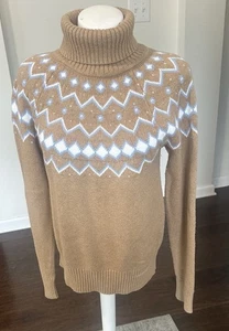 J. Crew Fair Isle Turtleneck Sweater S - Picture 1 of 6