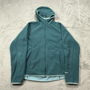 LL Bean Polartec Fleece Jacket Women’s M Green Outdoor Hiking - Picture 1 of 10