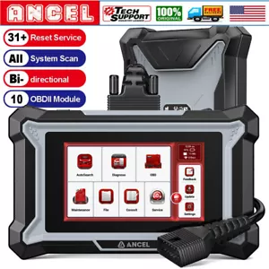 ANCEL Bidirectional OBD2 Scanner Car Diagnostic Scan Tool ECU Coding for Porsche - Bild 1 von 10