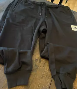 NWT - Ladies THE NORTH FACE Black LOGO Sweatpants (Size 3X) - Picture 1 of 3
