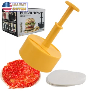 Burger Presse Patty Maker - Hamburger Beef Smasher Form - verstellbar Antihaft - Bild 1 von 13