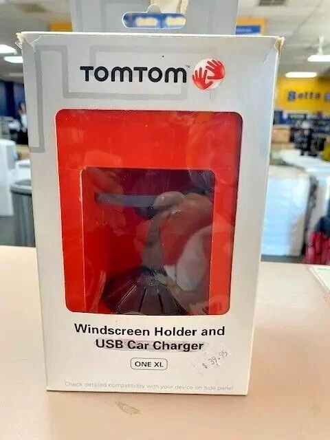 Tomtom  ONE XL Windscreen Suction Cup Holder and USB charger car - image 1 of 1