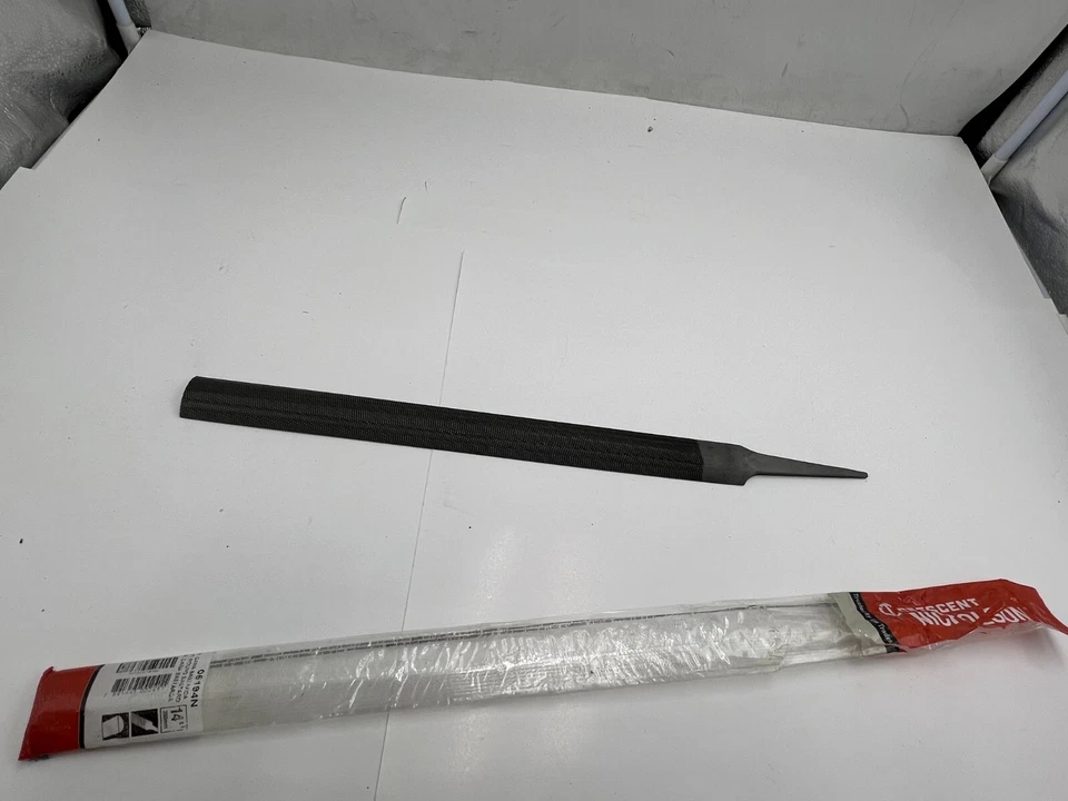 (Cantidad 3) Cincel medio redondo Cresent Nicholson 05194N 14 pulgadas *Negro Foto 1 de 4