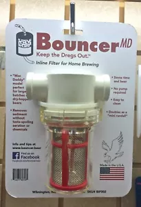Filtro de vino cerveza en línea Bouncer cerveza casera clase Mac Daddy Pro - Imagen 1 de 8