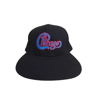 Chicago Band 2021 Tour Black Snap Back Adjustable Baseball Hat - Picture 1 of 5