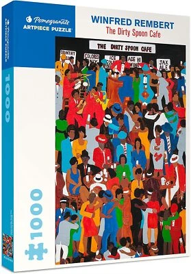 Pomegranate - The Dirty Spoon Café by Winfred Rembert Jigsaw Puzzle (1000 Pieces - image 1 of 4