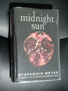 Signed Stephenie Meyer Midnight Sun Hardcover Twilight Edward Cullen Near Fine - Picture 1 of 4
