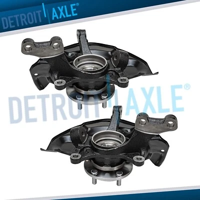 Pair Front Wheel Hub Bearings & Knuckles for Lexus RX330 RX350 RX400h Highlander - Image 1 of 4