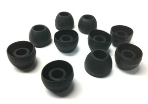 10 Earbud Plugs Tips Rubber Cushion for Denon AH-C620 AH-C700 AH-C820 Earphones - Picture 1 of 1