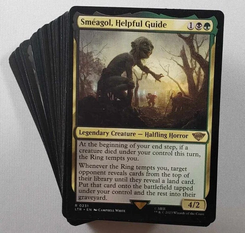 MTG Magic The Gathering: Golgari, Sméagol Helpful Guide - EDH/Commander Deck - Bild 1 von 1
