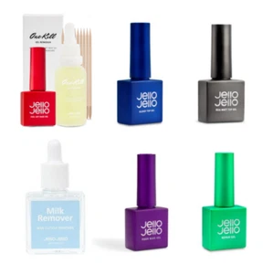 Jello Jello Fixer Base Gel Glossy Top Gel Peel Off Base Gel Matt Top Repair - Picture 1 of 9