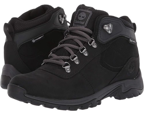Timberland® Donna 7 5 B Mt. Stivaletto Madsen Mid impermeabile in pelle nero