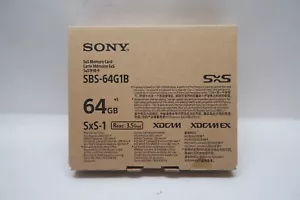Sony SBS-64G1B 64GB SxS-1 Series B Solid State Memory - Picture 1 of 4