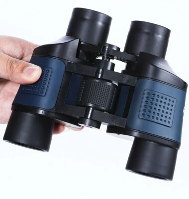 60x60 Zoom Binoculars Day Night Vision BAK4 Prism FMC Optical Glasses High Power - Image 1 of 4