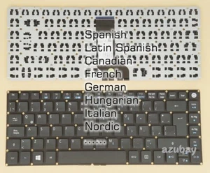 Keyboard for Acer Travelmate P2410-M P2410-MG P248-M P248-MG P249-G2-M P249-G3-M - Picture 1 of 9