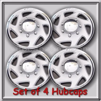 Set 4 15" 1997-1998 Ford Econoline Van E-150 Hubcaps, Wheel Covers Free Shipping - Image 1 of 2