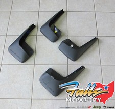 2011-2019 Dodge Grand Caravan Deluxe Molded Splash Guards Mud Flaps Mopar OEM