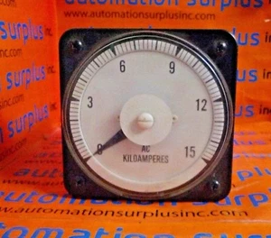 YOKOGAWA 103-131-LSXS 0-15 AC AMPERES METER !! - Picture 1 of 2