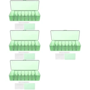 4 Sets Kabelmanagementbox Cord Organizer Container Ladekabel-Organizer - Afbeelding 1 van 12