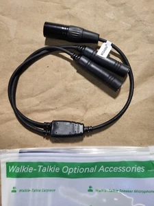 WODSEN Airbus Headset Adapter Lotnictwo .206" i .25" Dual Jacks GA Twin VEH - Zdjęcie 1 z 3